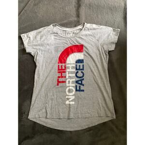 The North Face | Cotton Blend Graphic T-Shirt | Gray | XL